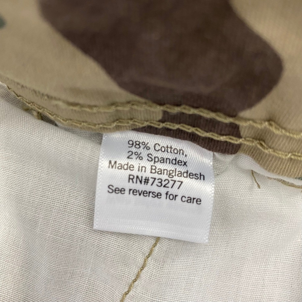 SONOMA Y2K Everyday Camo Cargo Shorts Men 29 Military Green Utility Combat NWT - Picture 8 of 11
